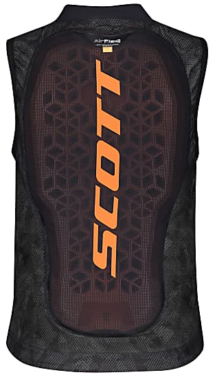 Защита детская Scott AirFlex Jr Vest Protector Dark Grey/Pumpkin Orange - Фото 1 большая