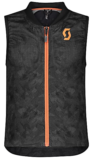 Защита детская Scott AirFlex Jr Vest Protector Dark Grey/Pumpkin Orange - Фото 2 большая