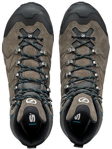 Ботинки мужские Scarpa Zg Trk Gtx Titanium/Lake Blue - Фото 3 большая