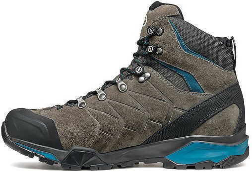Ботинки мужские Scarpa Zg Trk Gtx Titanium/Lake Blue - Фото 6 большая
