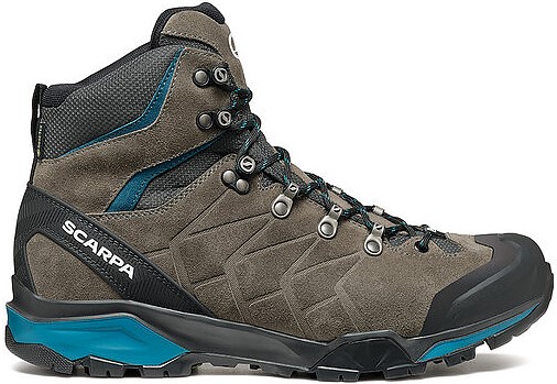 Ботинки мужские Scarpa Zg Trk Gtx Titanium/Lake Blue - Фото 1 большая