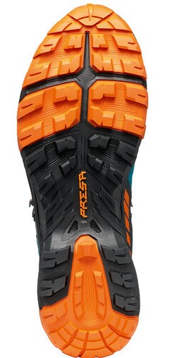 Ботинки мужские Scarpa Rush Trk Gtx Pagoda Blue/Mango - Фото 2 большая