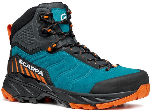 Ботинки мужские Scarpa Rush Trk Gtx Pagoda Blue/Mango - Фото 7 большая