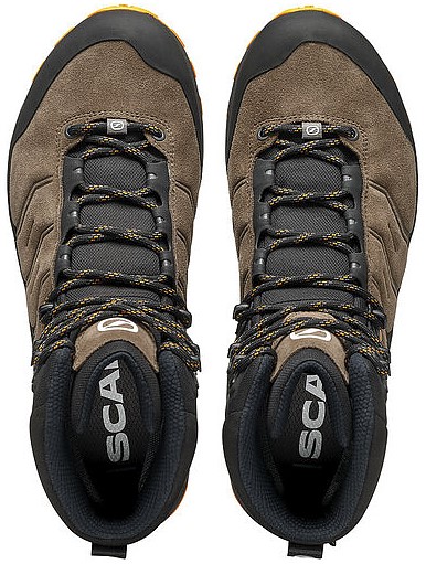 Ботинки мужские Scarpa Rush Trk Gtx Brown/Orange - Фото 4 большая