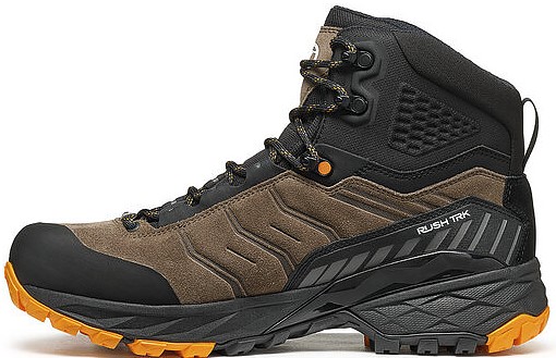 Ботинки мужские Scarpa Rush Trk Gtx Brown/Orange - Фото 5 большая