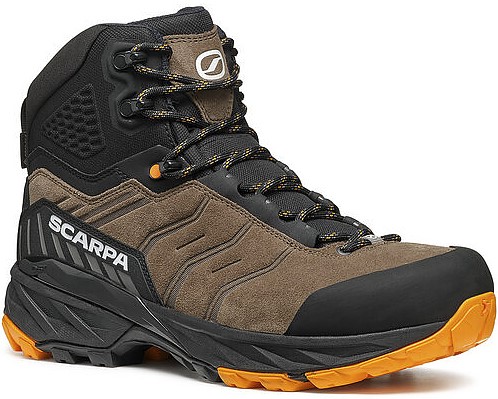 Ботинки мужские Scarpa Rush Trk Gtx Brown/Orange - Фото 6 большая