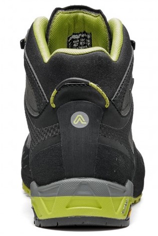 Ботинки мужские Asolo Eldo Mid Lth GV MM Graphite/Green Oasis - Фото 4 большая