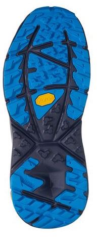 Ботинки мужские Hoka Sky Kaha Charcoal Grey/Blue - Фото 3 большая