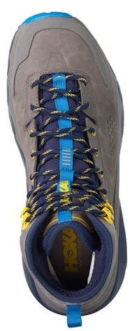 Ботинки мужские Hoka Sky Kaha Charcoal Grey/Blue - Фото 4 большая