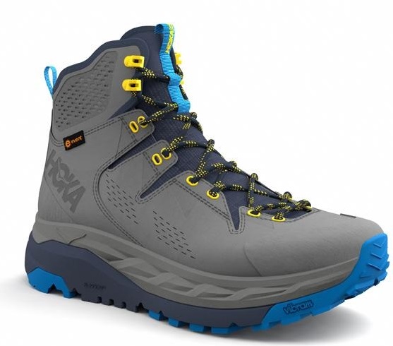 Ботинки мужские Hoka Sky Kaha Charcoal Grey/Blue - Фото 5 большая