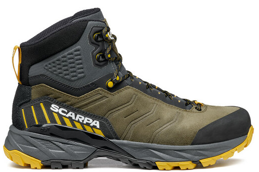 Ботинки мужские Scarpa Rush Trk Gtx Military/Mustard - Фото 1 большая