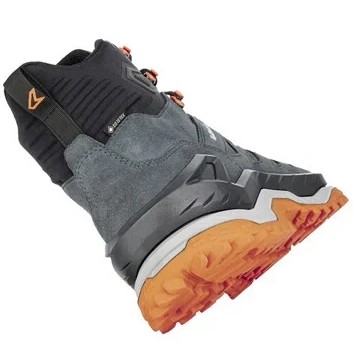 Ботинки мужские Lowa Innovo Gtx Mid Rauchgrun/Flame - Фото 5 большая