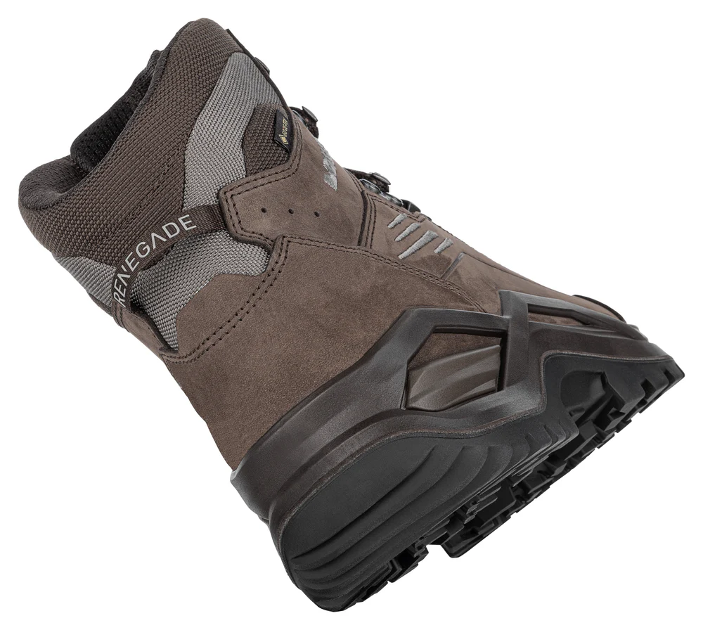 Ботинки мужские Lowa Renegade Evo Gtx Mid Espresso/Seegras - Фото 5 малая