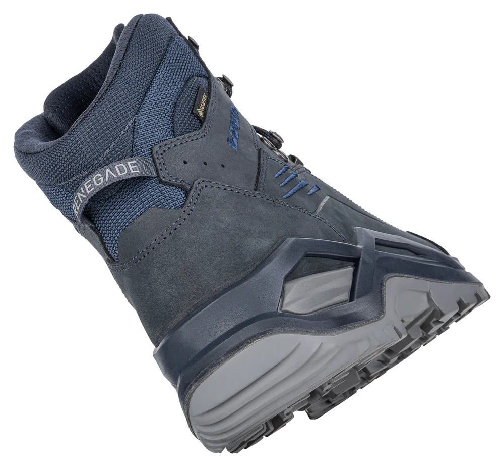 Ботинки мужские Lowa Renegade Evo Gtx Mid Navy/Blau - Фото 5 малая