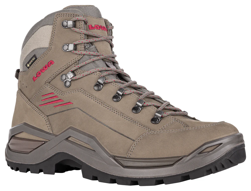 Ботинки мужские Lowa Renegade Evo Gtx Mid Stein/Rotholz - Фото 2 малая