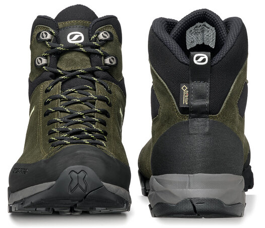 Ботинки мужские Scarpa Mojito Hike GTX Thyme Green/Lime - Фото 4 большая