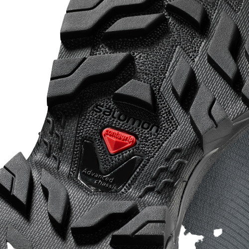 Ботинки мужские Salomon Outback 500 Gtx Ebony/Black - Фото 2 большая