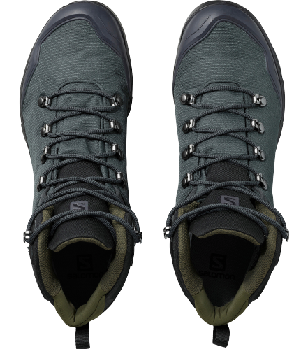 Ботинки мужские Salomon Outback 500 Gtx Ebony/Black - Фото 3 большая