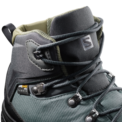 Ботинки мужские Salomon Outback 500 Gtx Ebony/Black - Фото 4 большая