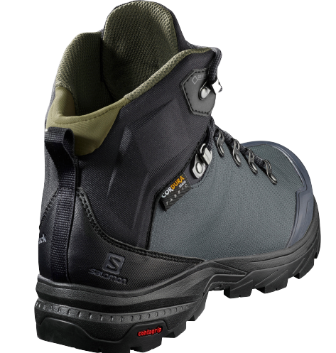 Ботинки мужские Salomon Outback 500 Gtx Ebony/Black - Фото 6 большая