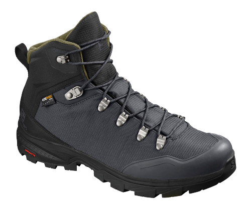Ботинки мужские Salomon Outback 500 Gtx Ebony/Black - Фото 1 большая