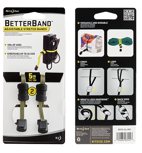Эластичный хомут Nite Ize BetterBand® 5" Foliage - Фото 2 большая