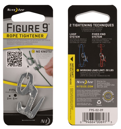 Крепление Nite Ize Figure 9 Small Alluminium - Фото 1 большая