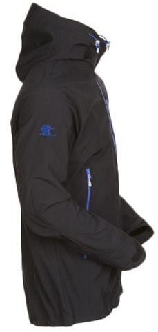 Куртка мужская Bergans Stegaros Black/BrCobalt/Alum - Фото 3 большая