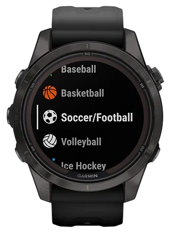 Часы Garmin Fenix 7X Pro Sapphire Solar Edition (Carbon Gray DLC Titanium Black Band) - Фото 8 большая