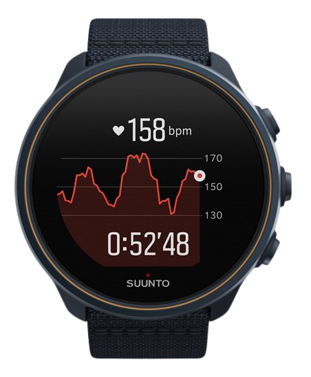 Часы Suunto 9 Baro Granite Blue Titanium - Фото 6 большая