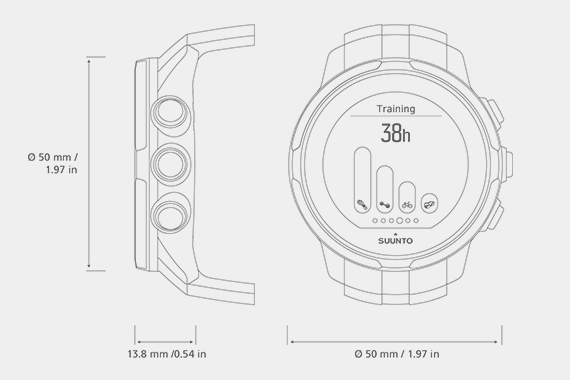 Часы Suunto Spartan Sport Sakura (HR) - Фото 7 большая
