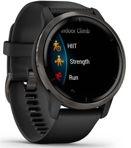 Часы Garmin Venu 2 Black+Slate - Фото 9 большая