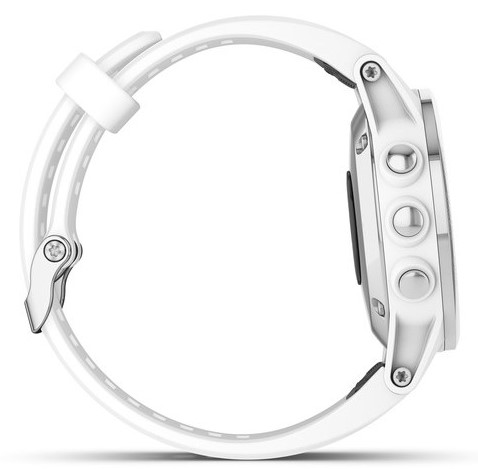 Часы Garmin Fenix 5S Plus Sapphire White - Фото 5 большая