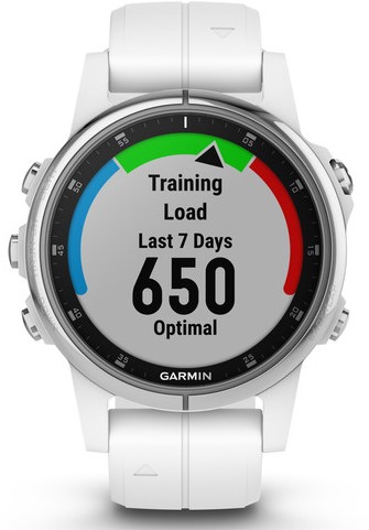 Часы Garmin Fenix 5S Plus Sapphire White - Фото 6 большая