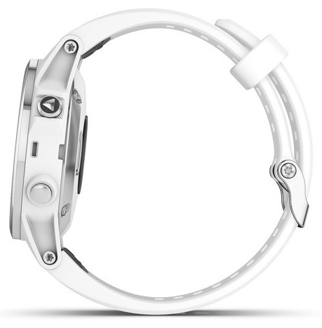 Часы Garmin Fenix 5S Plus Sapphire White - Фото 9 большая