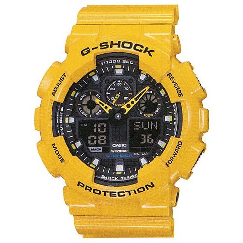 Часы Casio G-Shock GA-100A-9A - Фото 1 большая