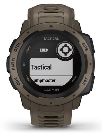 Часы Garmin Instinct Tactical Coyote Tan - Фото 8 большая