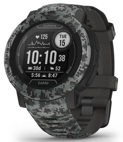 Часы Garmin Instinct 2 Camo Edition/Graphite Camo - Фото 1 большая