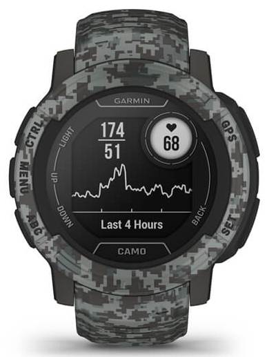 Часы Garmin Instinct 2 Camo Edition/Graphite Camo - Фото 2 большая