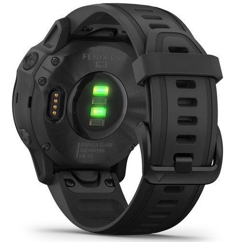 Часы Garmin Fenix 6S Pro Black w/Black - Фото 9 большая