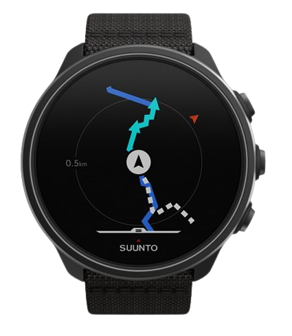 Часы Suunto 9 Baro Charcoal Black Titanium - Фото 4 большая