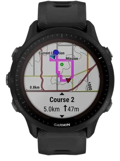 Часы Garmin Forerunner 955 Solar Must  - Фото 3 большая