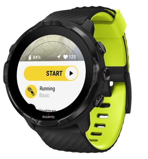 Часы Suunto 7 Black Lime - Фото 1 большая