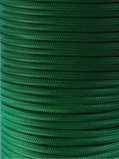 Репшнур GURU 24L PES/PA 6мм/1м Зеленый - Фото 1 большая