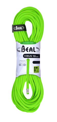 Веревка Beal Virus 10мм/1м Green - Фото 1 большая