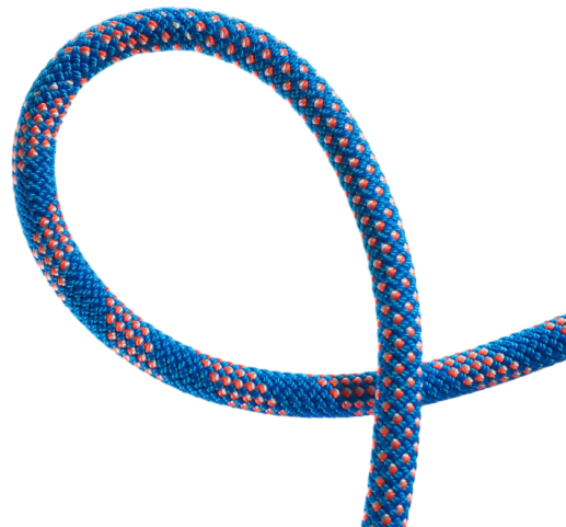 Верёвка Mammut Crag Classic Duodess 9,5мм/70м Carribean Blue/White - Фото 2 большая