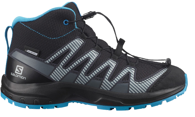 Ботинки детские Salomon Xa Pro V8 Mid CSWP J Black/Monum - купить в  магазине Спорт-Марафон с доставкой по России