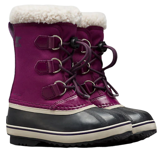 Ботинки детские Sorel Yoot Pac Nylon Dtv Wild Iris/Dark - Фото 6 большая