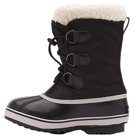 Ботинки детские Sorel Yoot Pac Nylon Dtv Black - Фото 4 большая