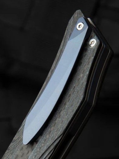 Нож Bestech Knives Falko 154CM G10+карбон Cерый - Фото 10 большая